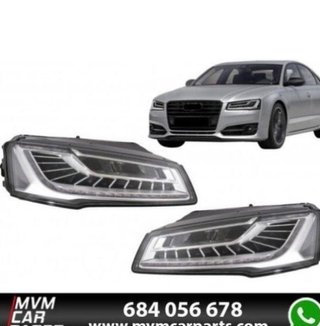 Faros delanteros Full LED para Audi A8 Sedan Facel