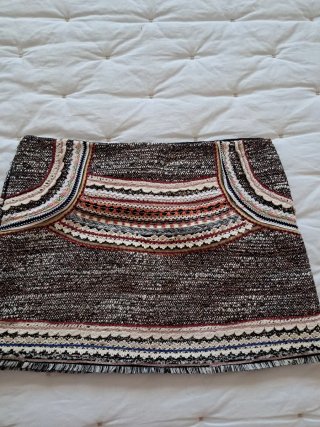 Falda Zara Multicolor