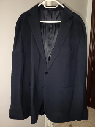 Americana Pedro del Hierro Azul Marino Talla 56