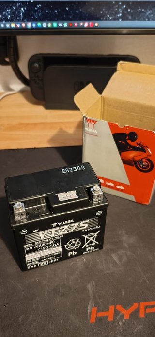 Batería Yuasa YTZ7S AGM 6.3Ah