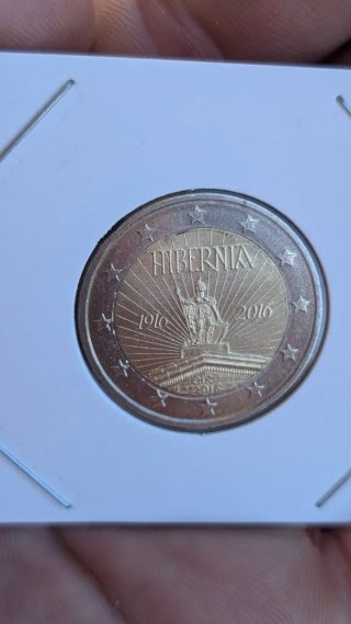 Moneda 2 Euros Irlanda 2016 Conmemorativa