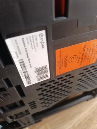 2 Sillas de Coche Cybex con ISOFIX