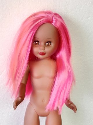 Muñeca,negra colección copia Nancy clásica nueva