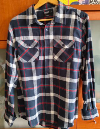 Camisa de cuadros INSIDE Talla M