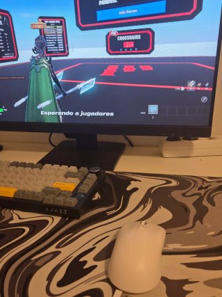 Ratón Gaming Inalámbrico Blanco