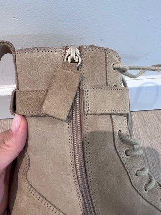 Botas Zara Beige Ante T38