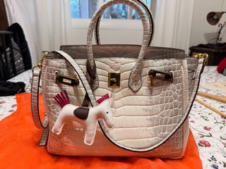 Bolso Vintage Estilo Cocodrilo