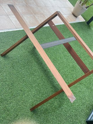 Caballete pieghevole in legno