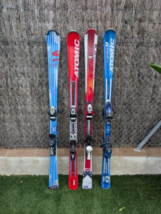 ESQUIS 160cm SALOMON/ATOMIC