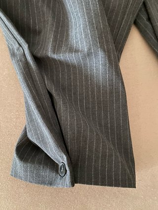 Pantalones de raya diplomática Zara Talla M