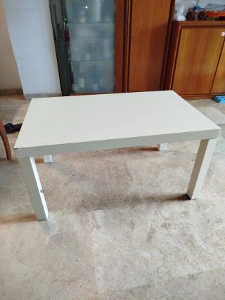 Mesa de centro Ikea Lack blanca