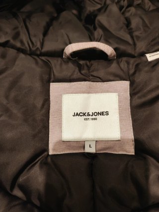 Parka Jack & Jones Talla L Hombre Gris