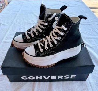 Zapatillas Converse Mujer Negras y Blancas