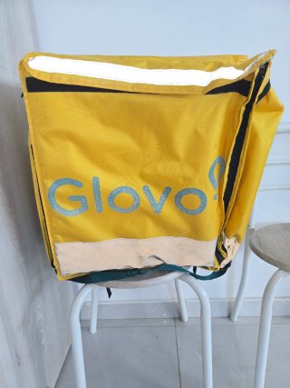 Mochila Glovo Amarilla