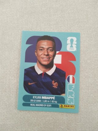 Cromo Kylian Mbappé Panini