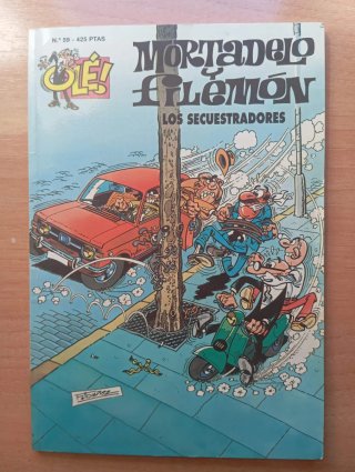 Mortadelo y Filemón, núm. 59 Los secuestrados.