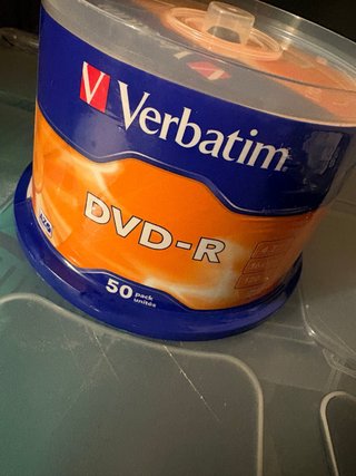 Tarrina 50 DVD-R Verbatim