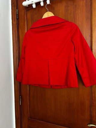 Chaqueta Trazos Roja