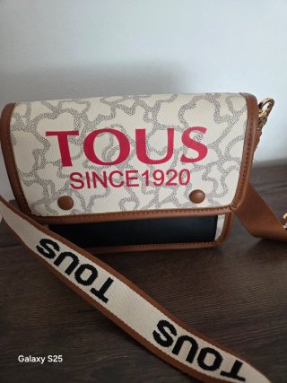 Bandolera TOUS Beige y Marrón