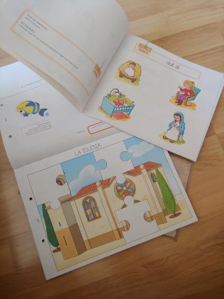 Religión catolica 3 años Educacion Infantil María