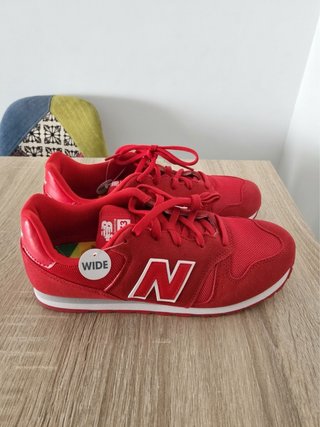 Zapatillas New Balance 373 Rojas Talla 42