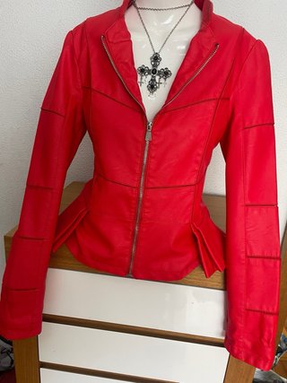 Chaqueta roja estilo Japan