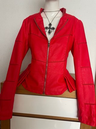 Chaqueta roja estilo Japan