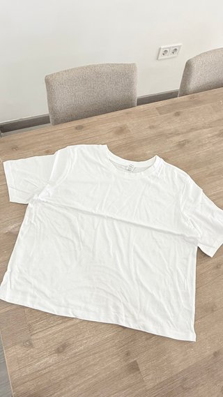 Camisetas blancas mujer S M L XL