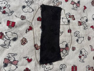 Top metálico negro