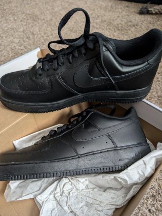 Nike Air Force 1 Low '07 Negras Talla 44.5