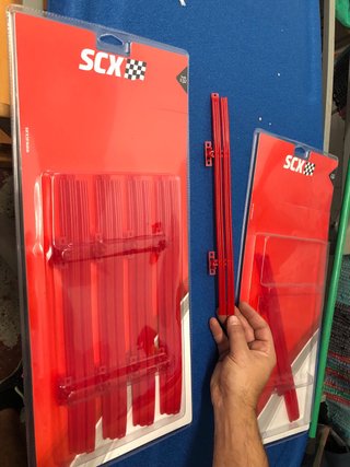8 Barreras para Scalextric SCX 1:32