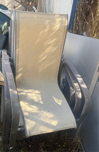 Sedie da giardino impilabili