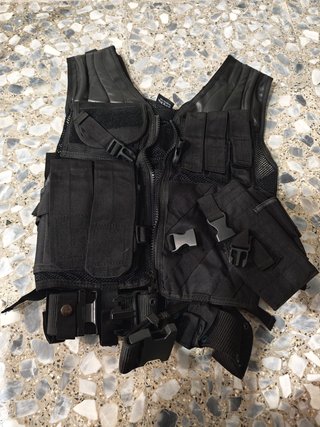 Chaleco Táctico Negro
