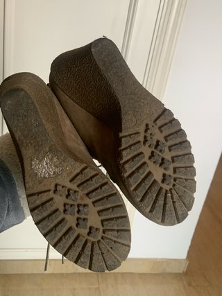 Botines Marrones con Cuña