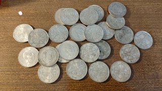 Monedas de plata Franco 100 Pesetas 1966