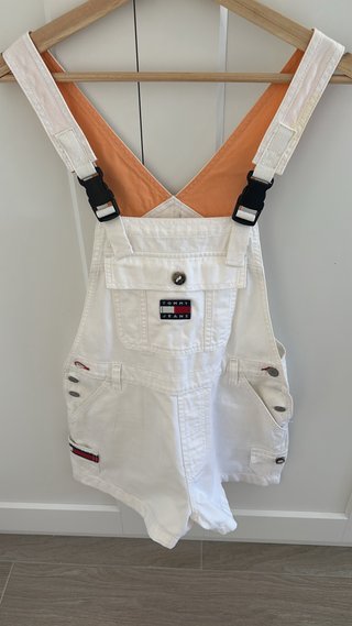 Mono corto Tommy Hilfiger blanco