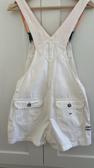 Mono corto Tommy Hilfiger blanco