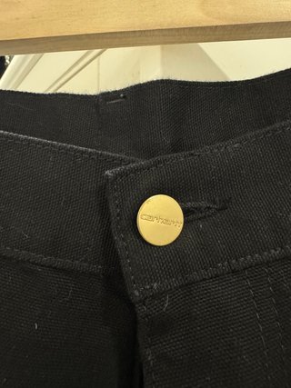 Calças Carhartt Double Knee Pretas