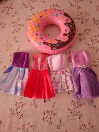Vestidos de muñeca (4 unidades)