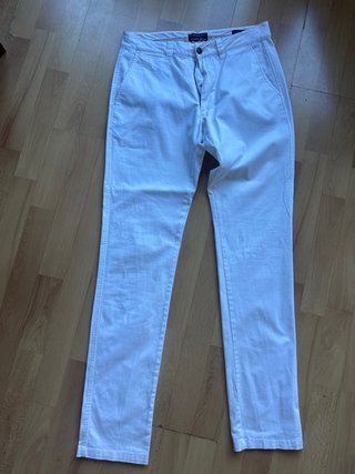 Pantalón chino blanco Spagnolo