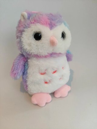 Lote 3 peluches: gufo, volpe e tartaruga