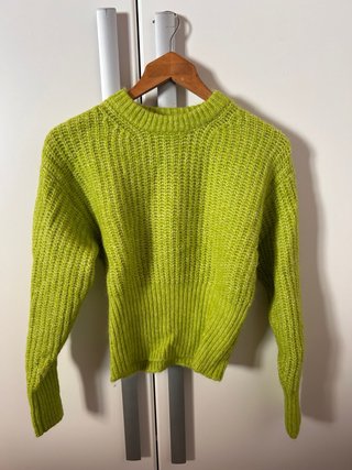 Jersey de punto verde
