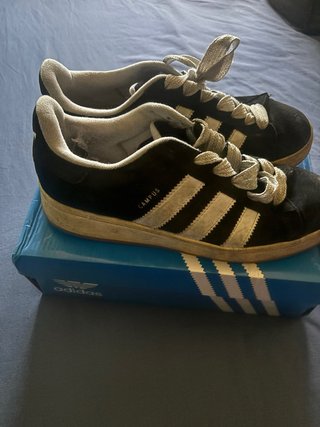 Adidas Campus Zapatillas Negras Talla 42