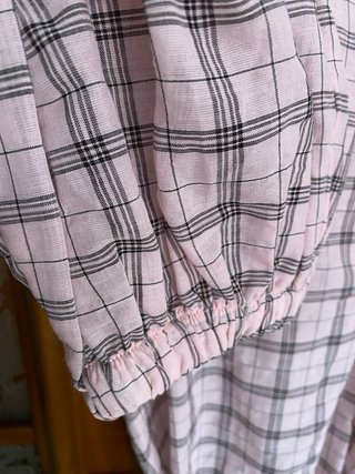 Pantalones de cuadros Zara rosas