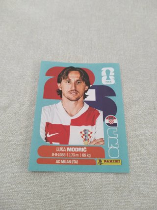 Cromo Panini Luka Modrić Mundial 2026