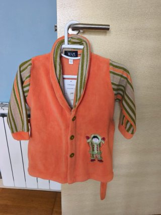 Bata Infantil Macl Naranja (5-6 años)