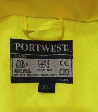 Chaqueta Portwest Reflectante. Sin estrenar
