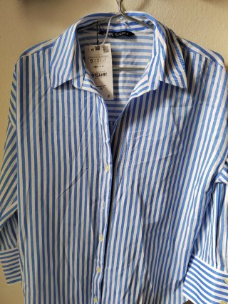 Camisa de rayas Zara