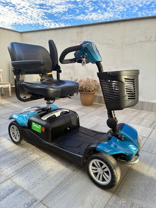 Scooter eléctrico movilidad reducida Vista