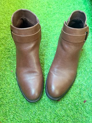 Botines piel marrones de Mujer